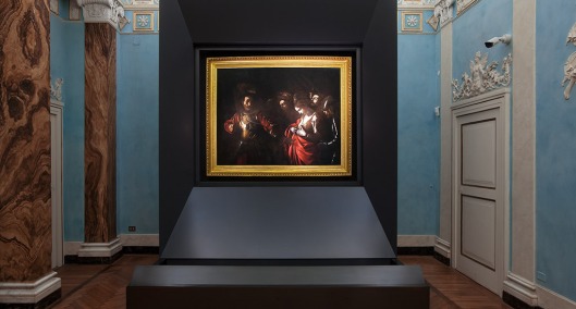 Martirio di Sant'Orsola by Caravaggio in Palazzo Zevallos Stigliano