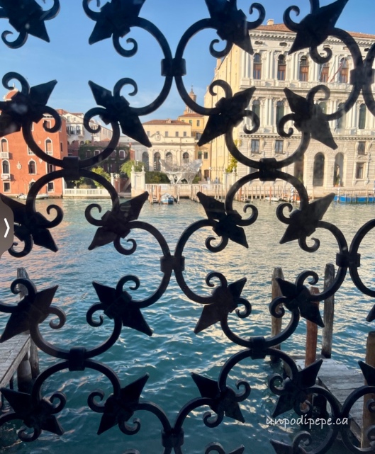 Terrace View, Peggy Guggenheim Collection Grand Canal Venice